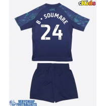 Leicester City Boubakary Soumare #24 Replica Away Minikit 2025-26 Short Sleeve (+ pants)